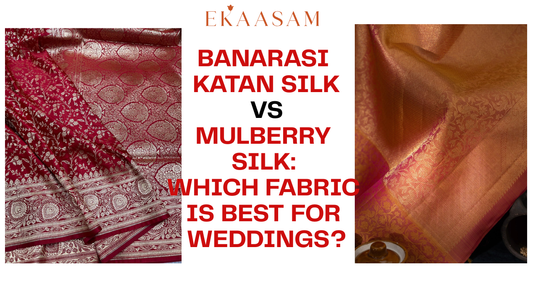 Banarasi Katan Silk vs Mulberry Silk 