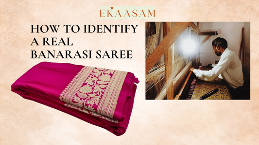How to Identify a Real Banarasi Saree Before You Buy