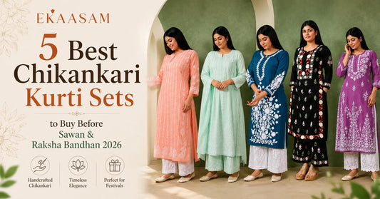 5 Best Chikankari Kurti Sets to Buy Before Sawan and Raksha Bandhan 2026