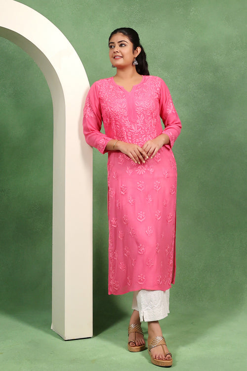 Noori VIS Kashmiri Chikankari Kurti