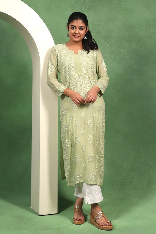 Noori VIS Kashmiri Chikankari Kurti