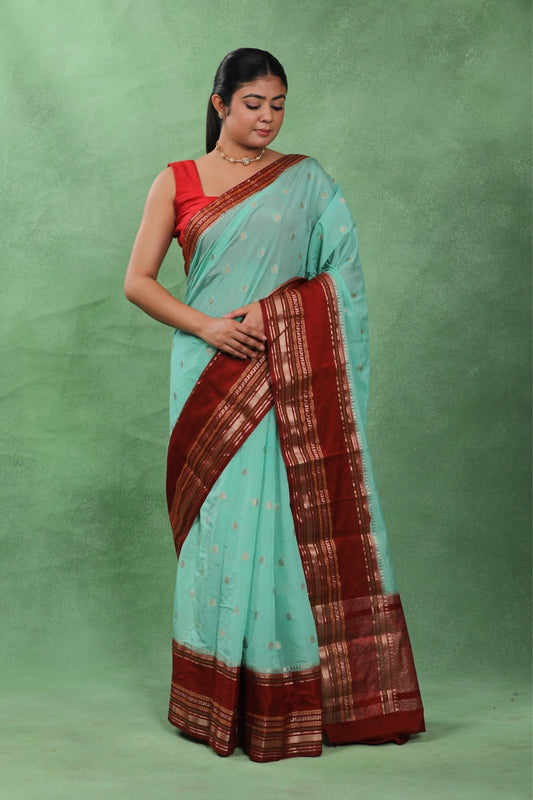 Neer Chandrika – Dupion Silk Saree
