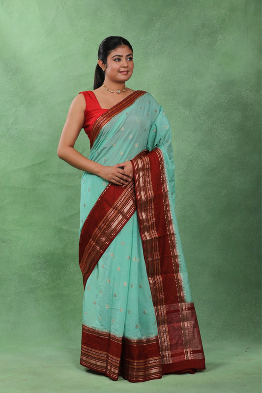 Neer Chandrika – Dupion Silk Saree