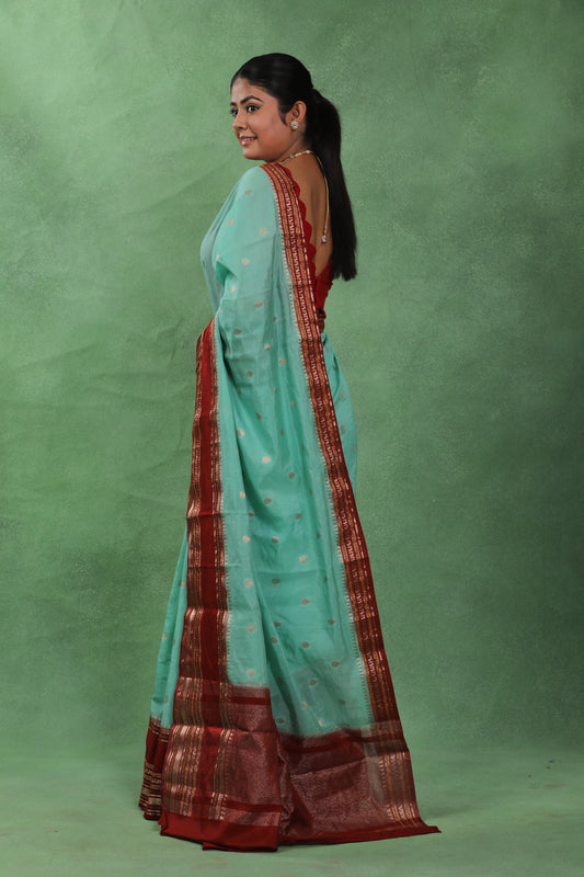 Neer Chandrika – Dupion Silk Saree