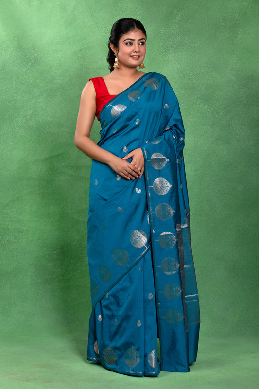 Neel Ambar – Banarasi Katan Saree