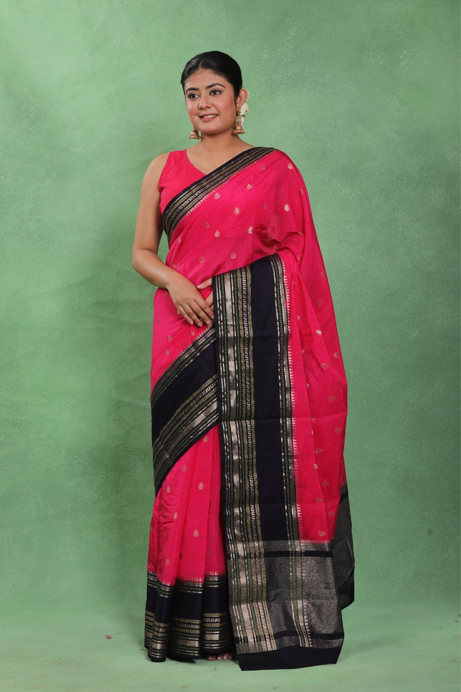 Rani Virasat Banarasi – Dupion Silk Saree