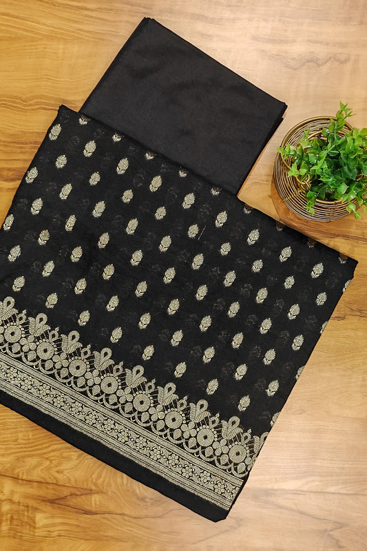 Banarasi Mulberry Silk Suit