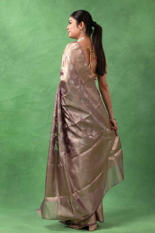 Chandani Resham — Banarasi Katan Silk Saree