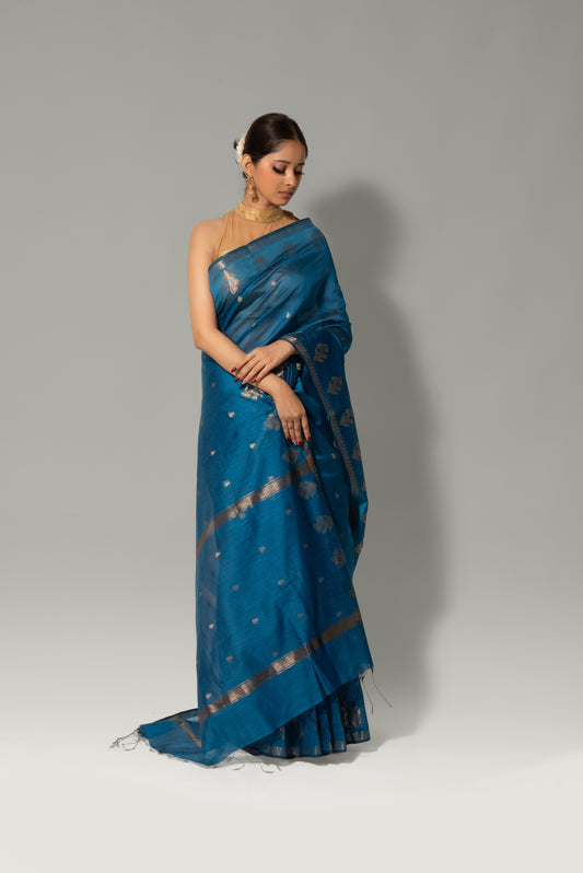 Threaded Charm – Chanderi Booti