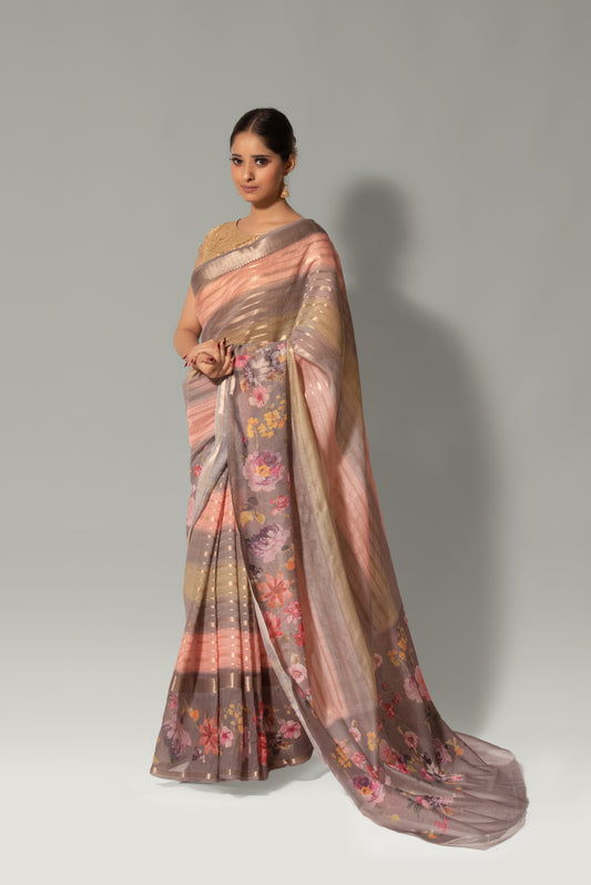 Silken Stripes – Digital Chiniya Rangkat