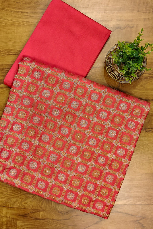 Banarasi Mulberry Silk Suit