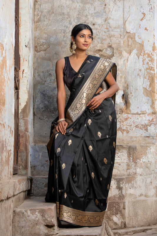 Pure Banarsi Handloom - Katan