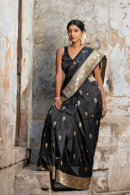 Pure Banarsi Handloom - Katan