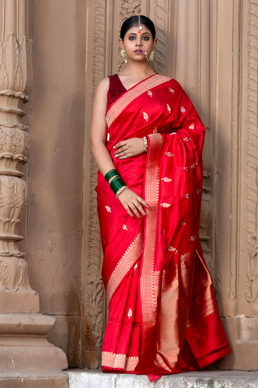 Pure Banarasi Handloom - Bootiranjana