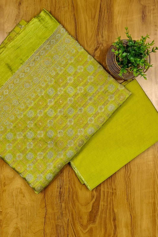 Banarasi Mulberry Silk Suit