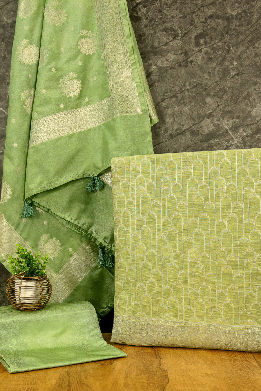 Matka Silk Suit