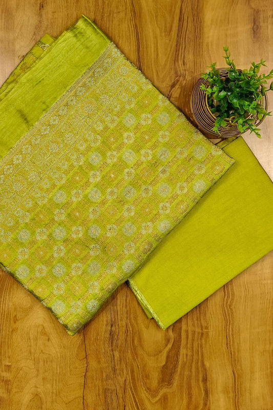 Banarasi Mulberry Silk Suit