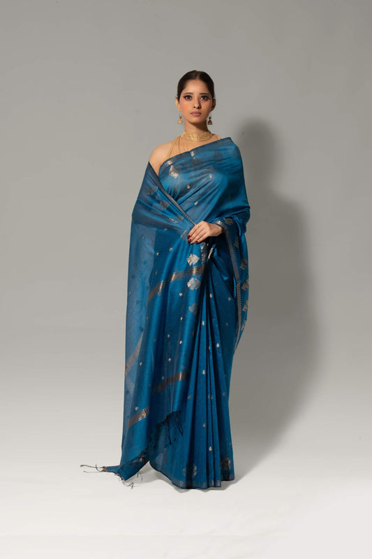 Threaded Charm – Chanderi Booti