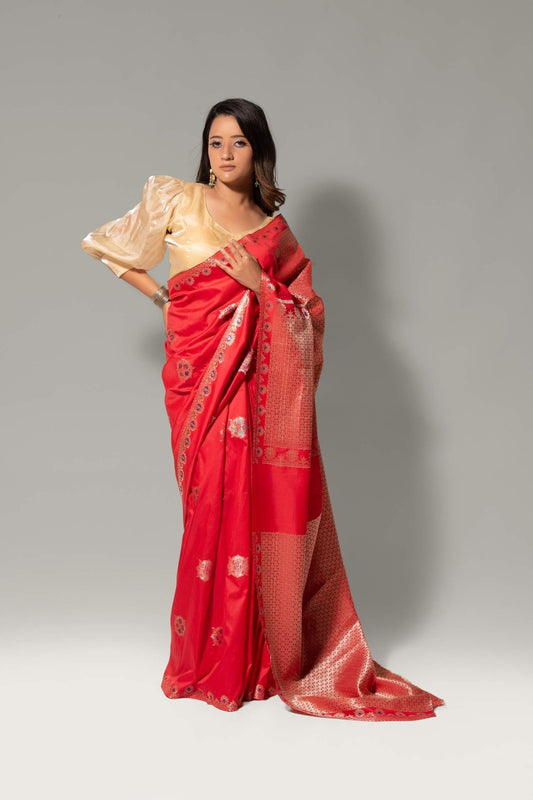 Majestic Meena — Tilfi Katan Silk Saree