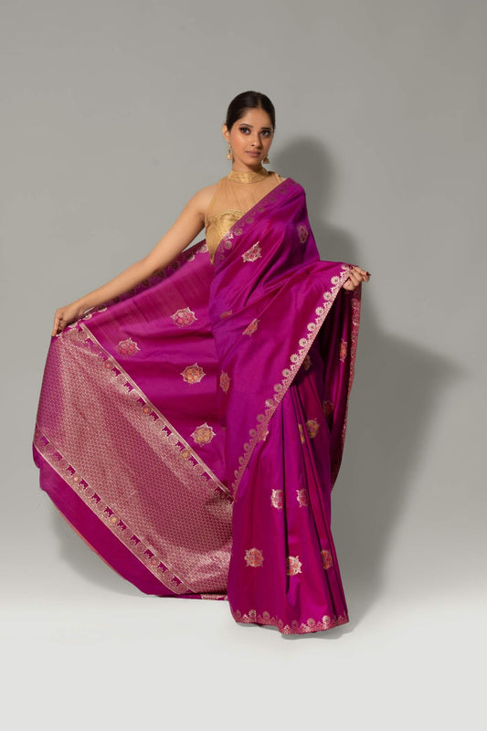 Majestic Meena — Tilfi Katan Silk Saree