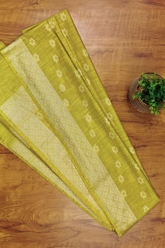 Matka Silk Dyeable Unstitched Suit