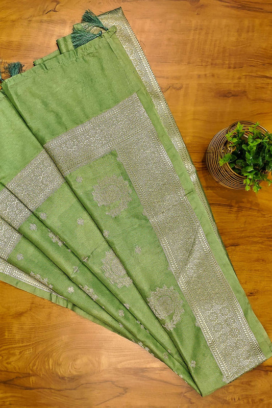 Matka Silk Dyeable Unstitched Suit